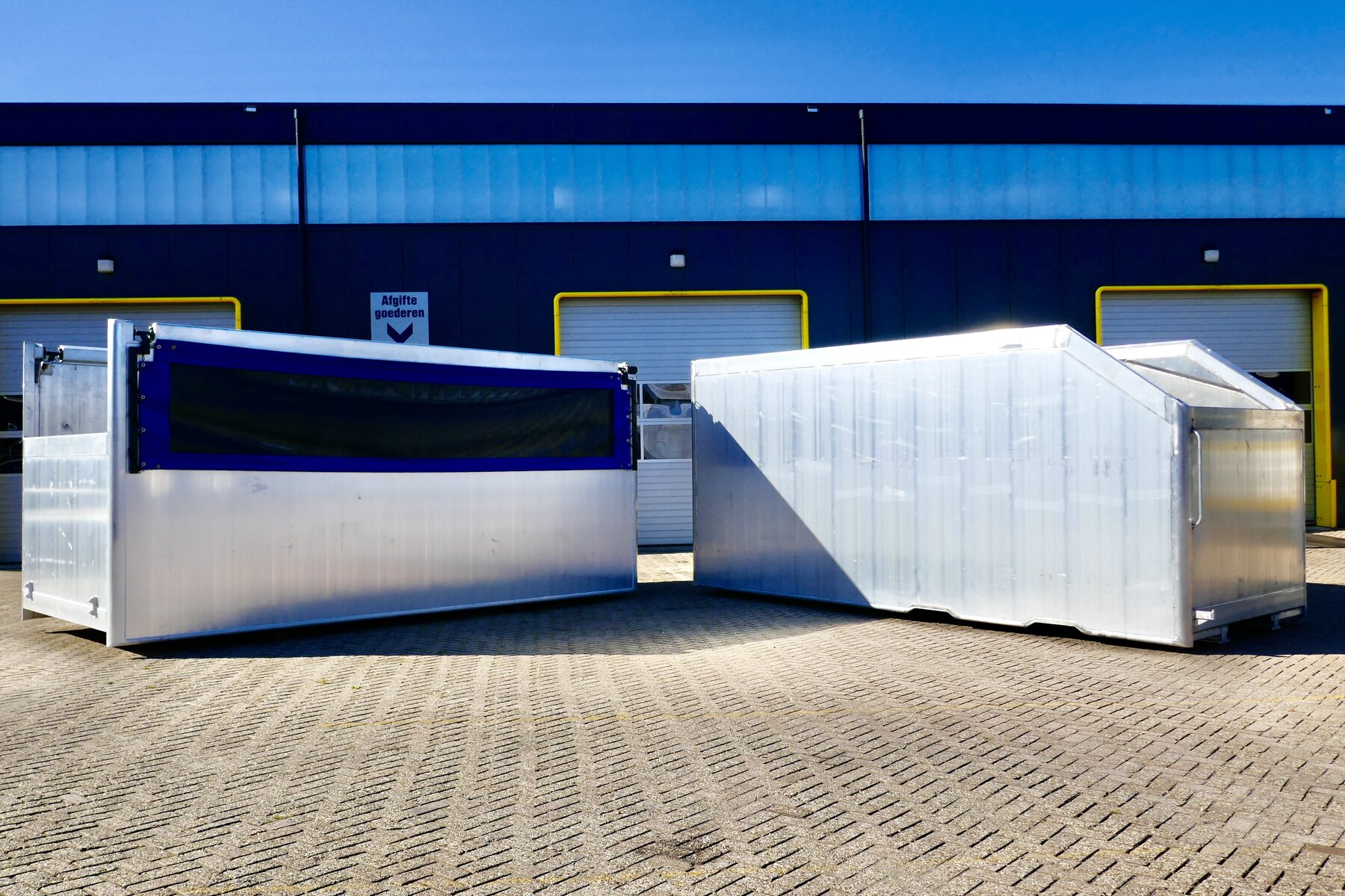 Aluminium laadbakken