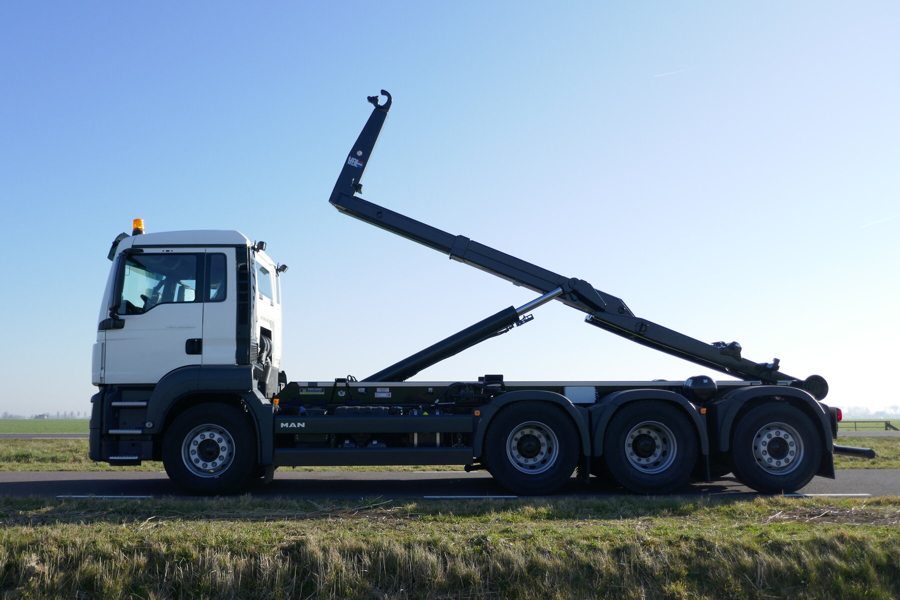 man truck & bus