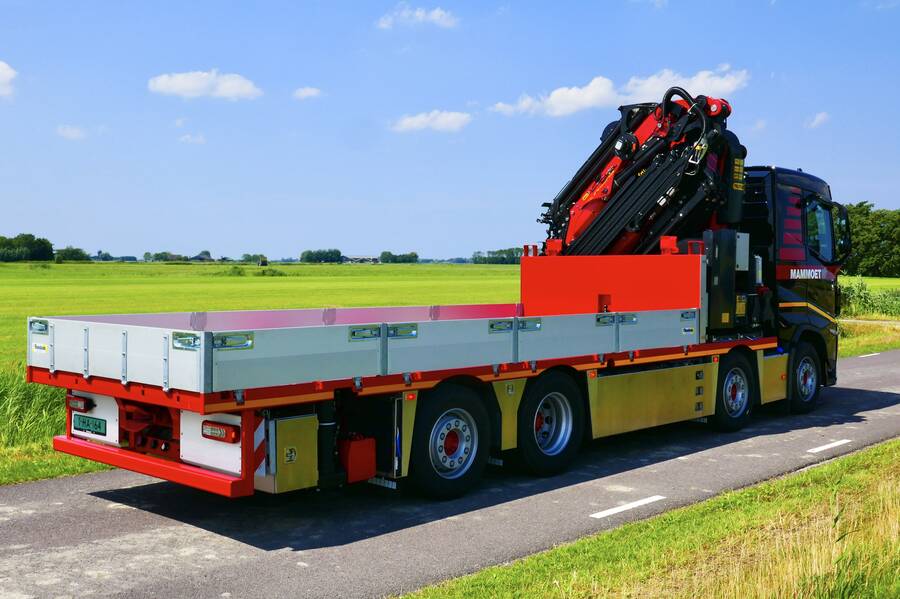 kraan/bakwagen