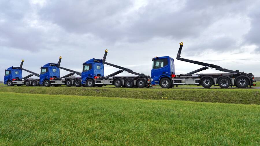 container afzet systeem