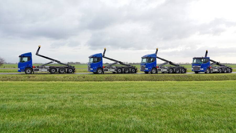 container afzet systeem