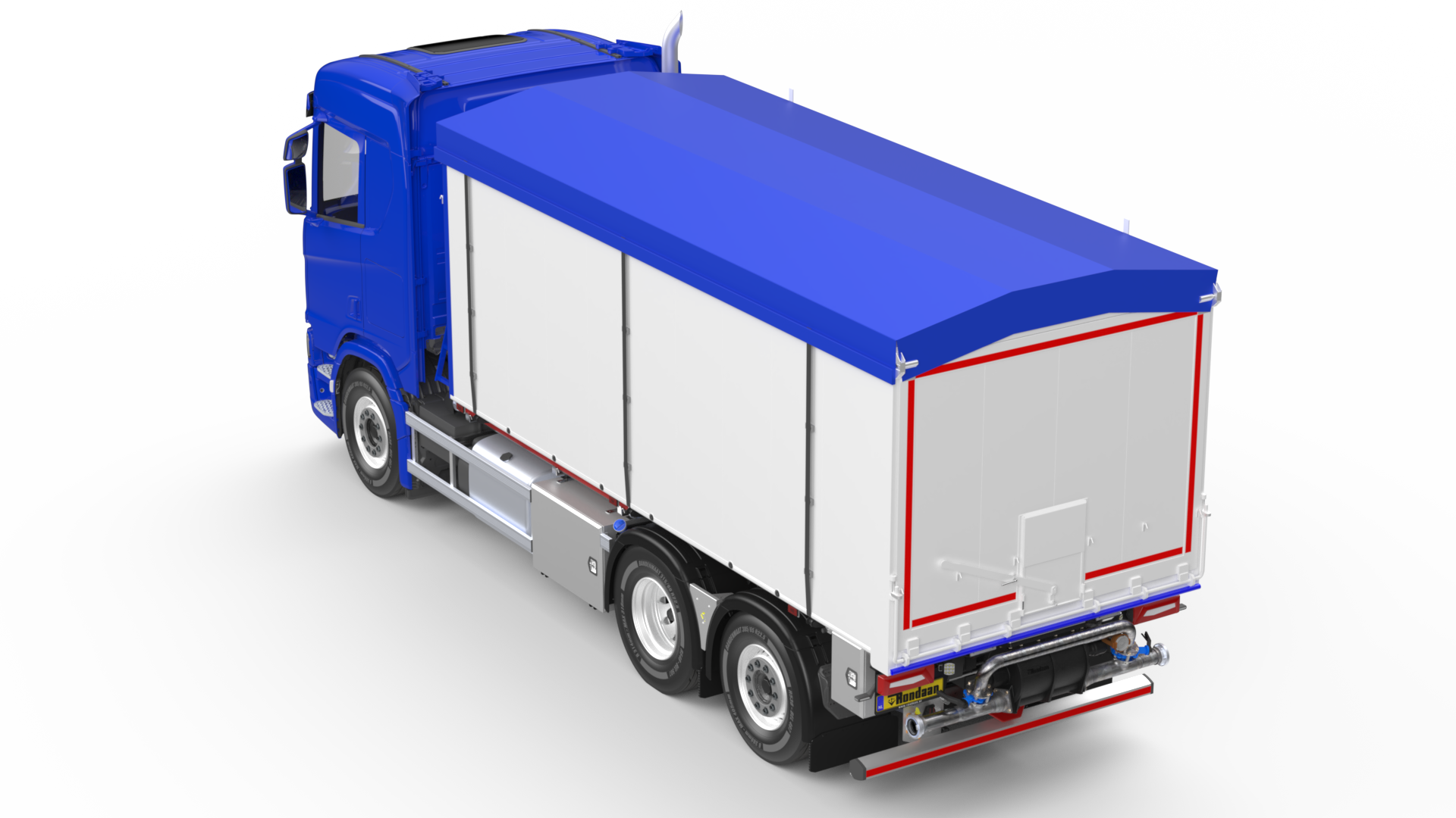 Zelflossende bulkkipper – truck